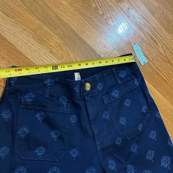 Anthropologie The Colette Cropped Wide-Leg Jeans Size 16W NWT - Picture 9 of 16